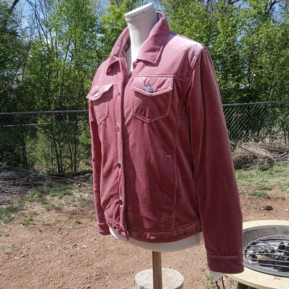 Supa Fly Velvet Barbiecore Balletcore Jacket, Great Condition, Size Small - Picture 5 of 9